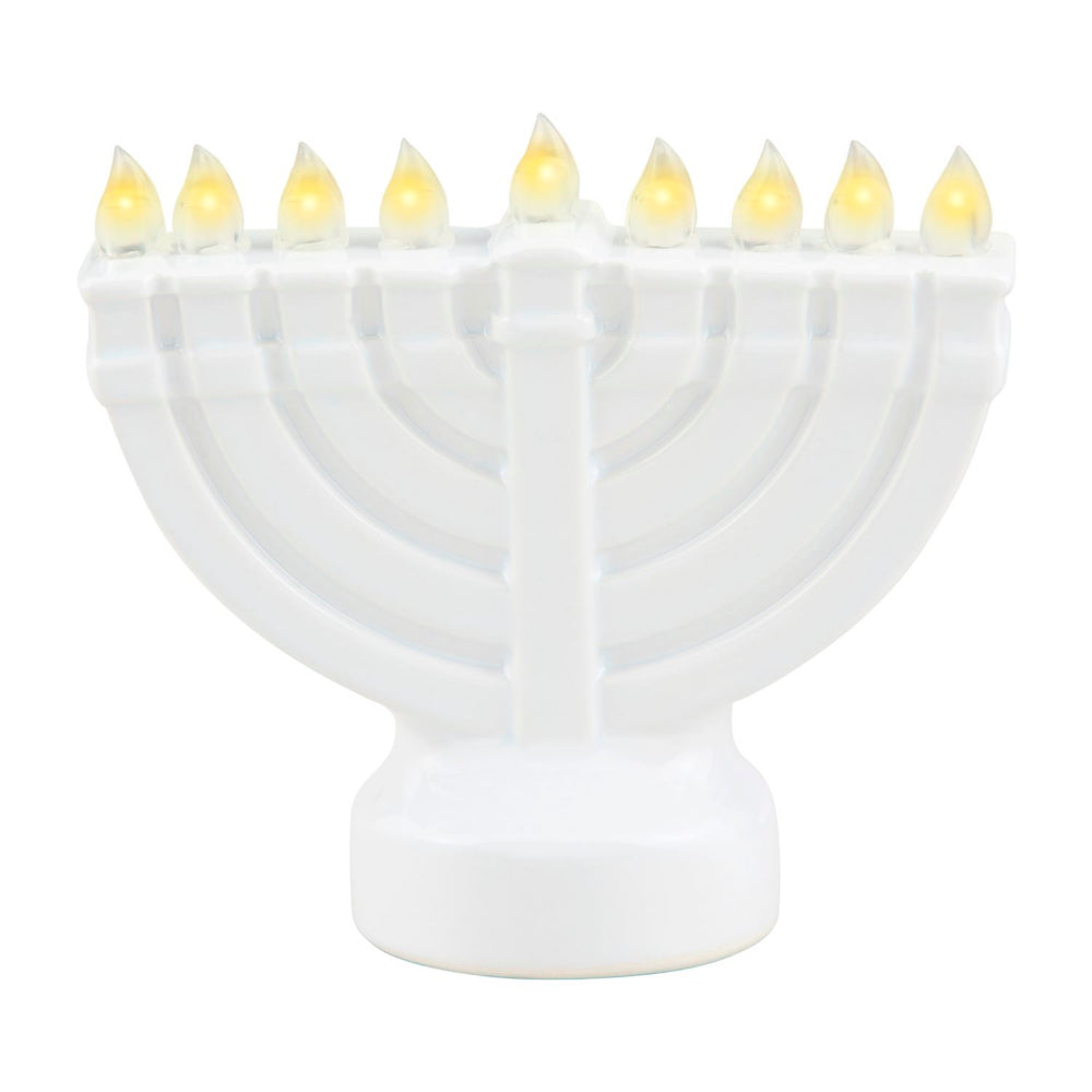 Mud Pie Light-Up Menorah Sitter