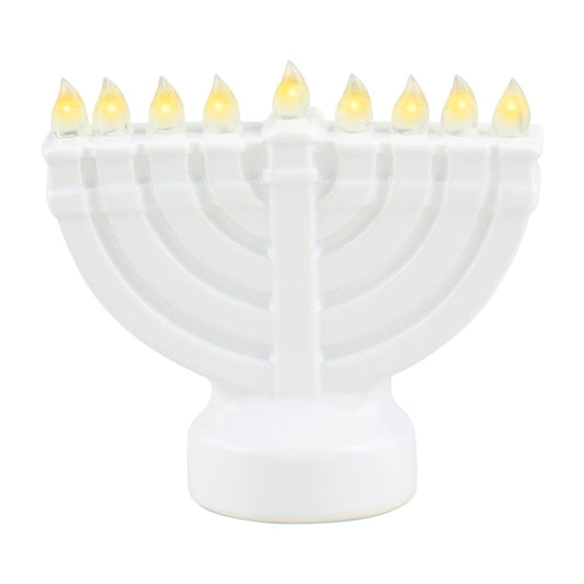 Mud Pie Light-Up Menorah Sitter