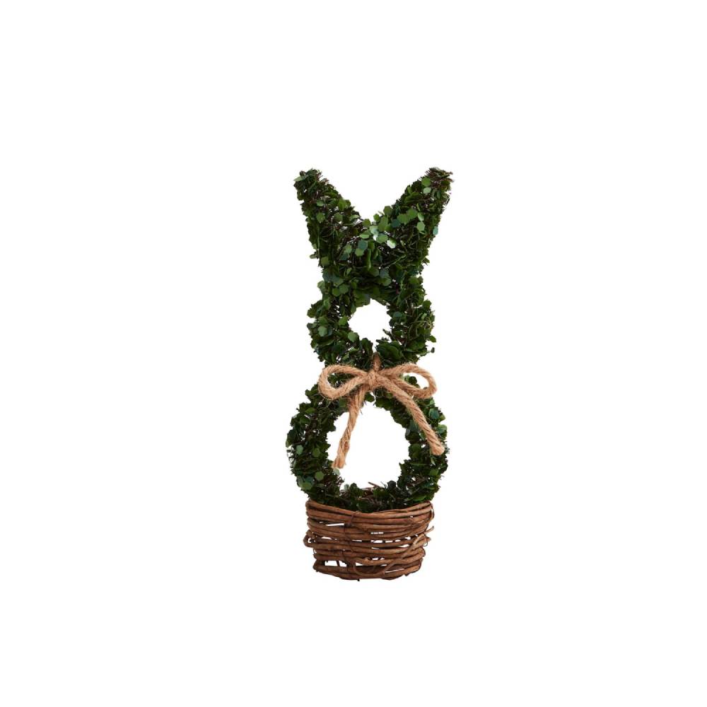 Mud Pie Boxwood Bunny Sitter