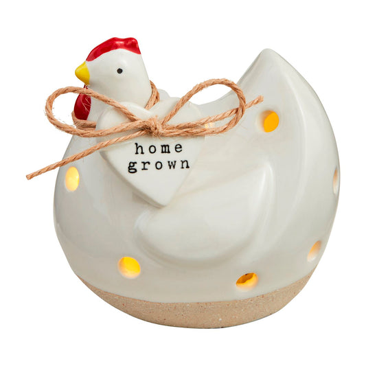 Mud Pie Hen Light-Up Sitter