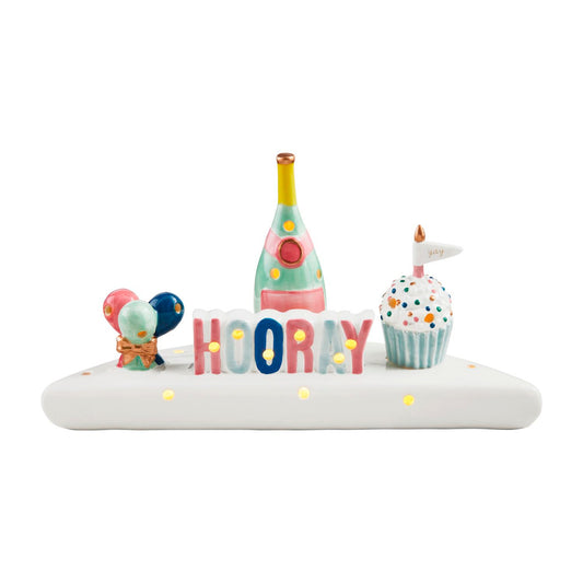 Mud Pie Birthday Large Scene Sitter