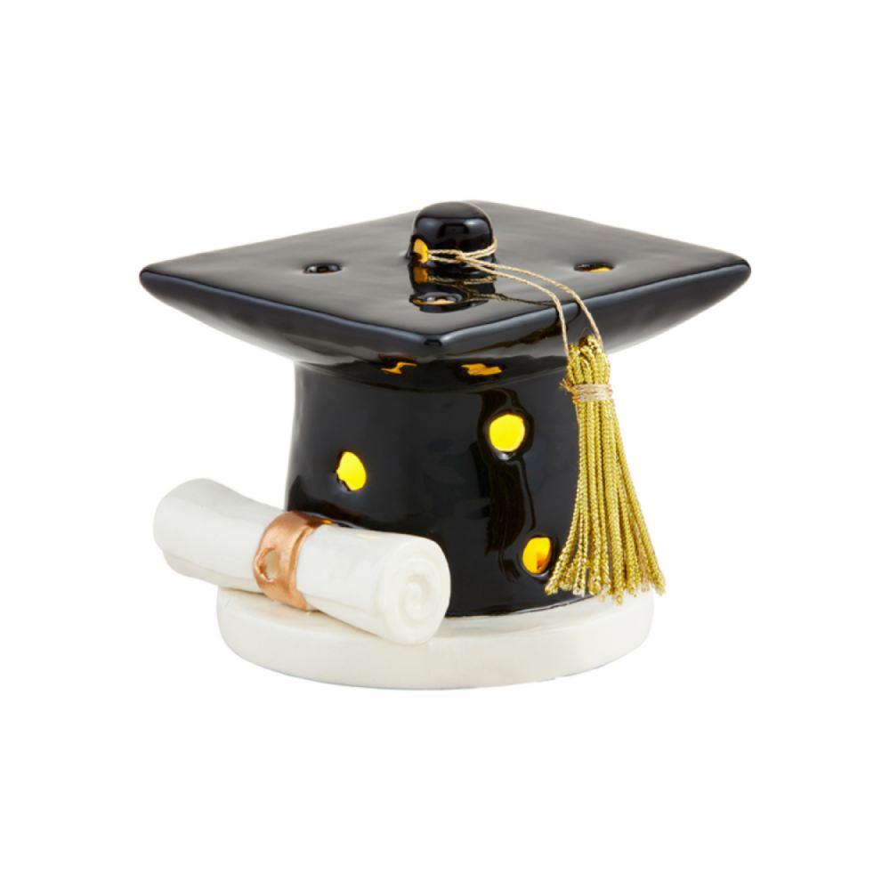 Mud Pie Graduation Cap Light-Up Sitter