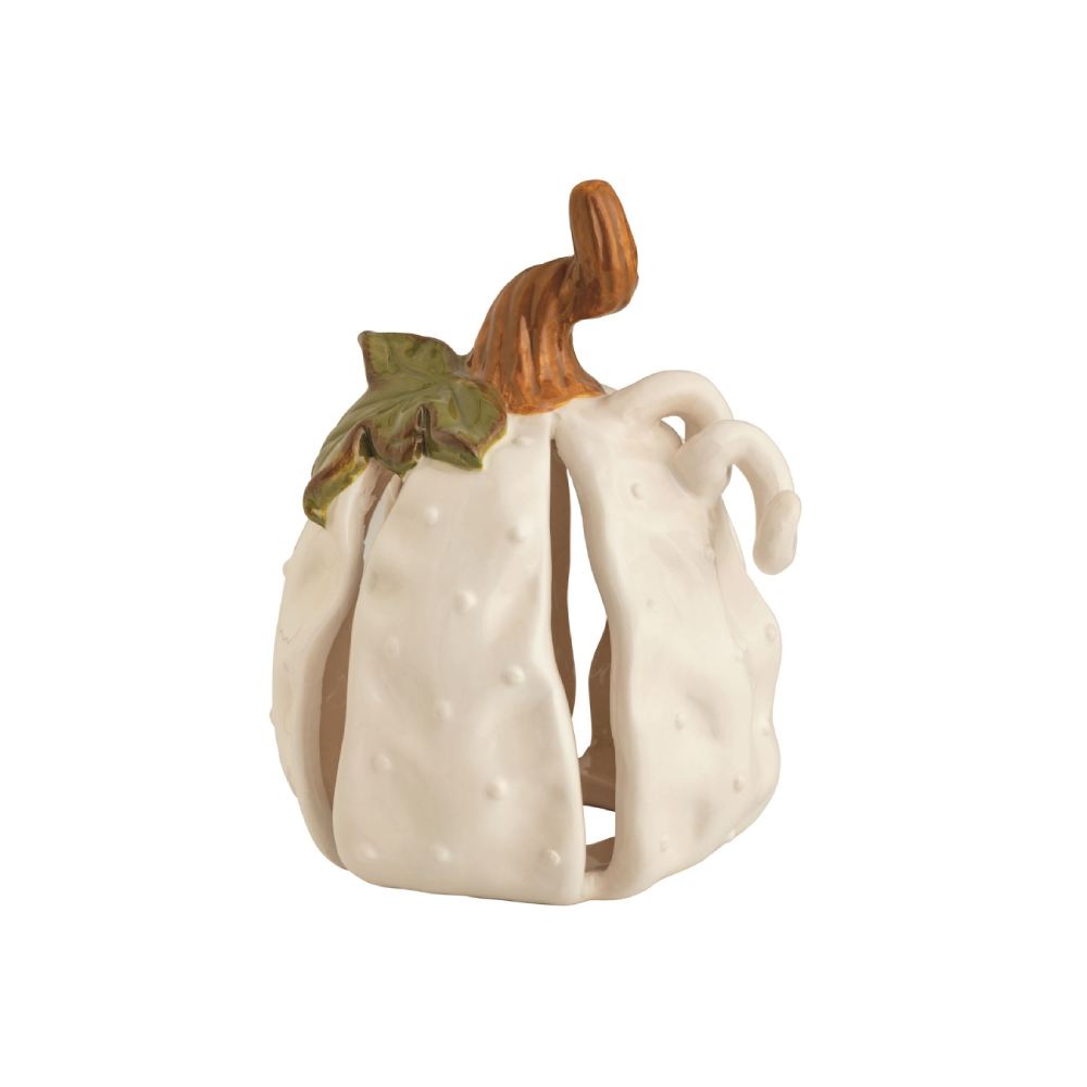 Mud Pie Stoneware Pumpkin Sitter