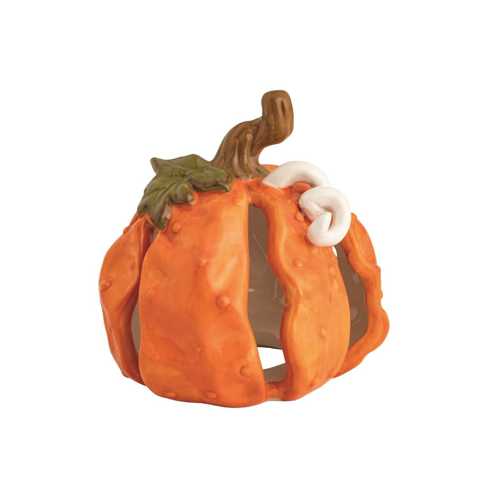 Mud Pie Stoneware Pumpkin Sitter