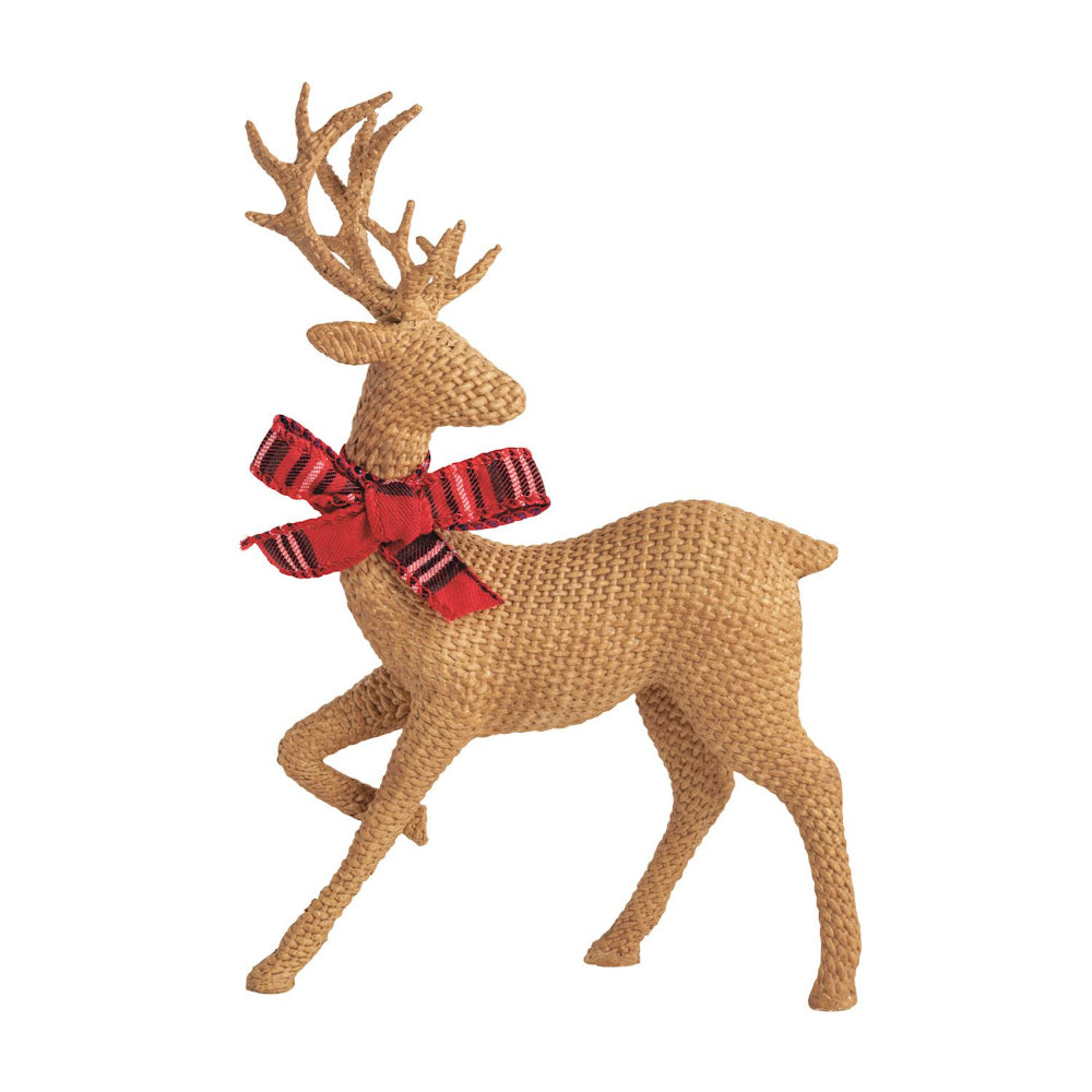 Mud Pie Resin Reindeer Sitter