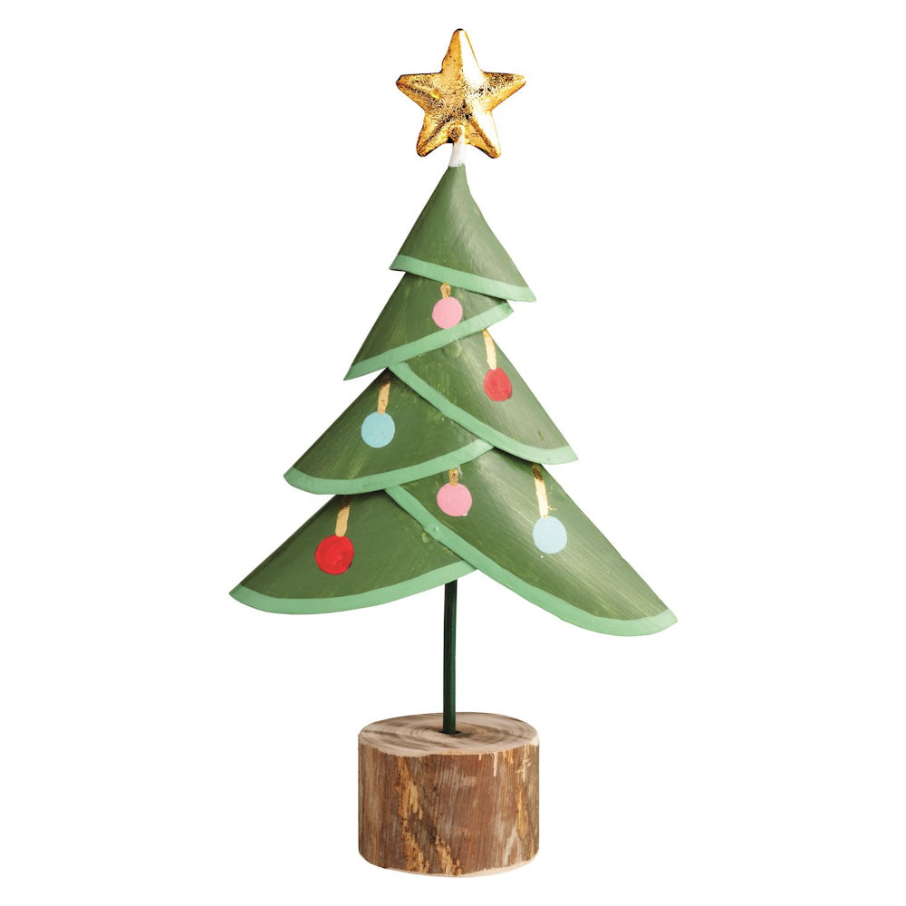 Mud Pie Metal Christmas Tree Sitter