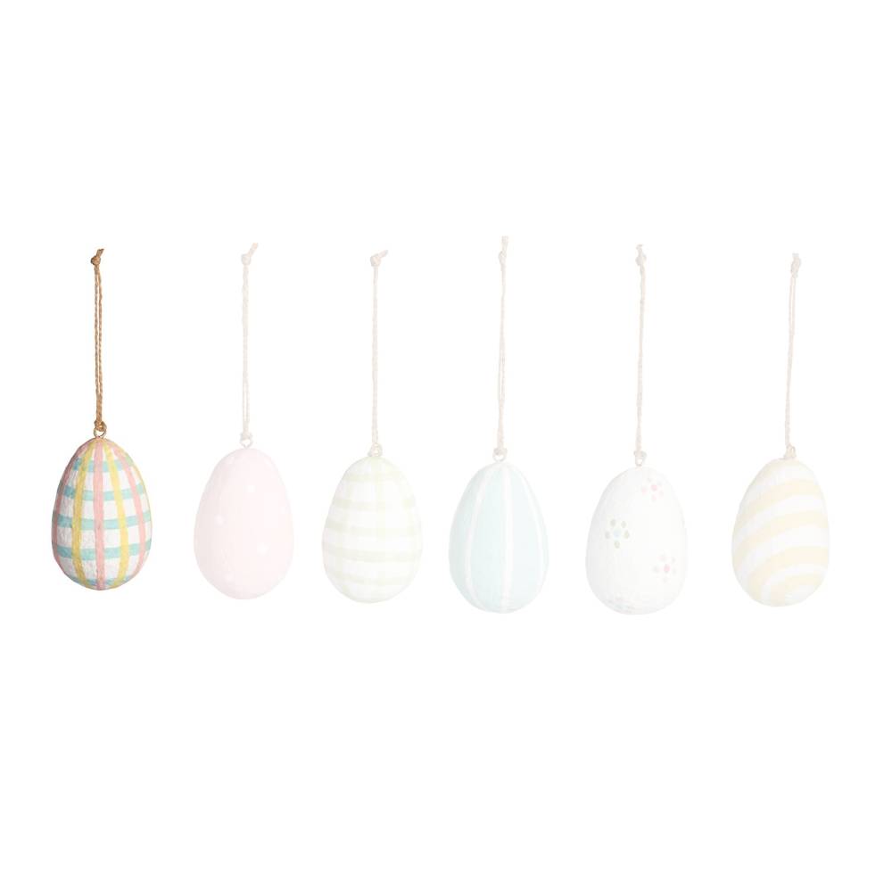 Mud Pie Paper-Mache Eggs