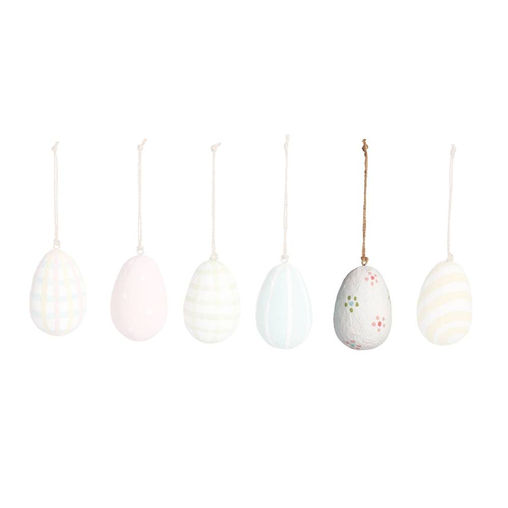 Mud Pie Paper-Mache Eggs