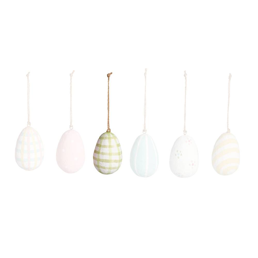 Mud Pie Paper-Mache Eggs