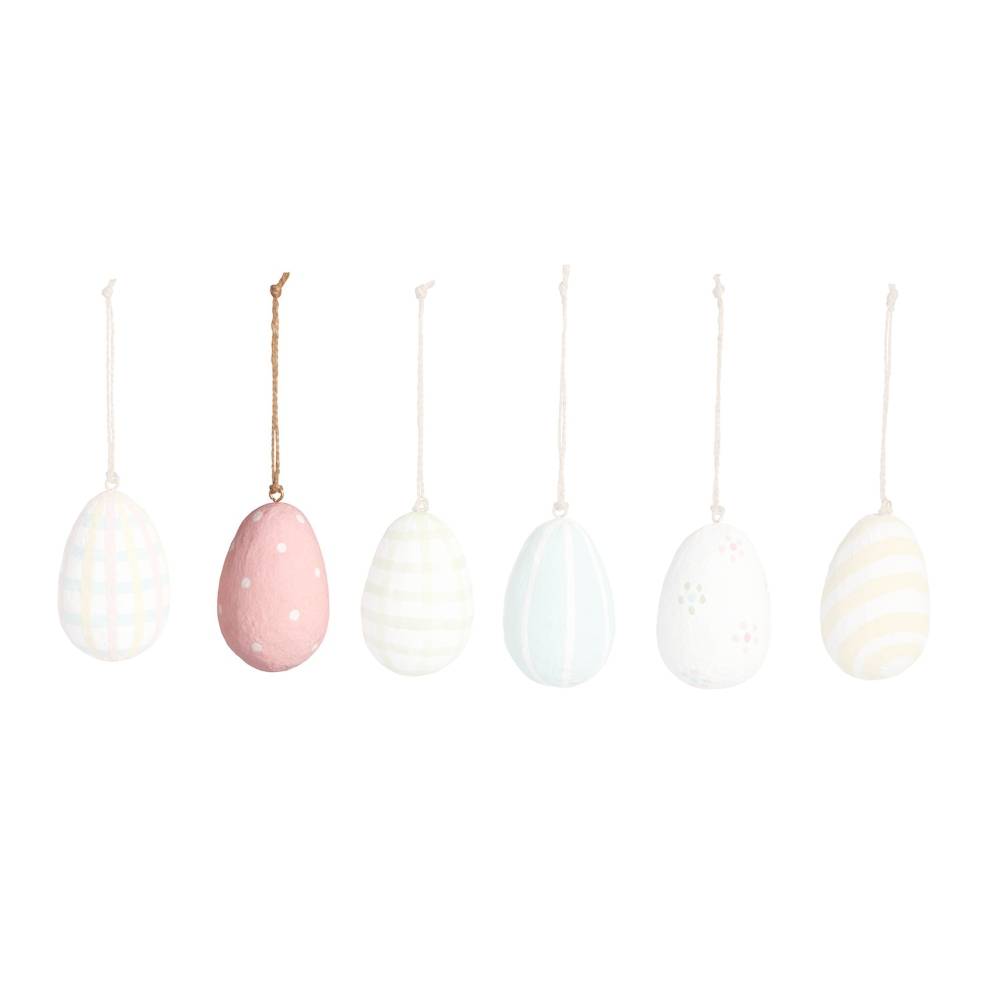 Mud Pie Paper-Mache Eggs