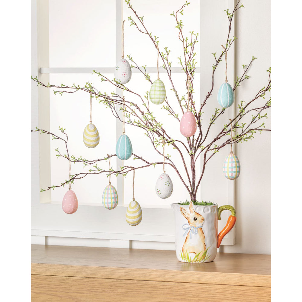 Mud Pie Paper-Mache Eggs