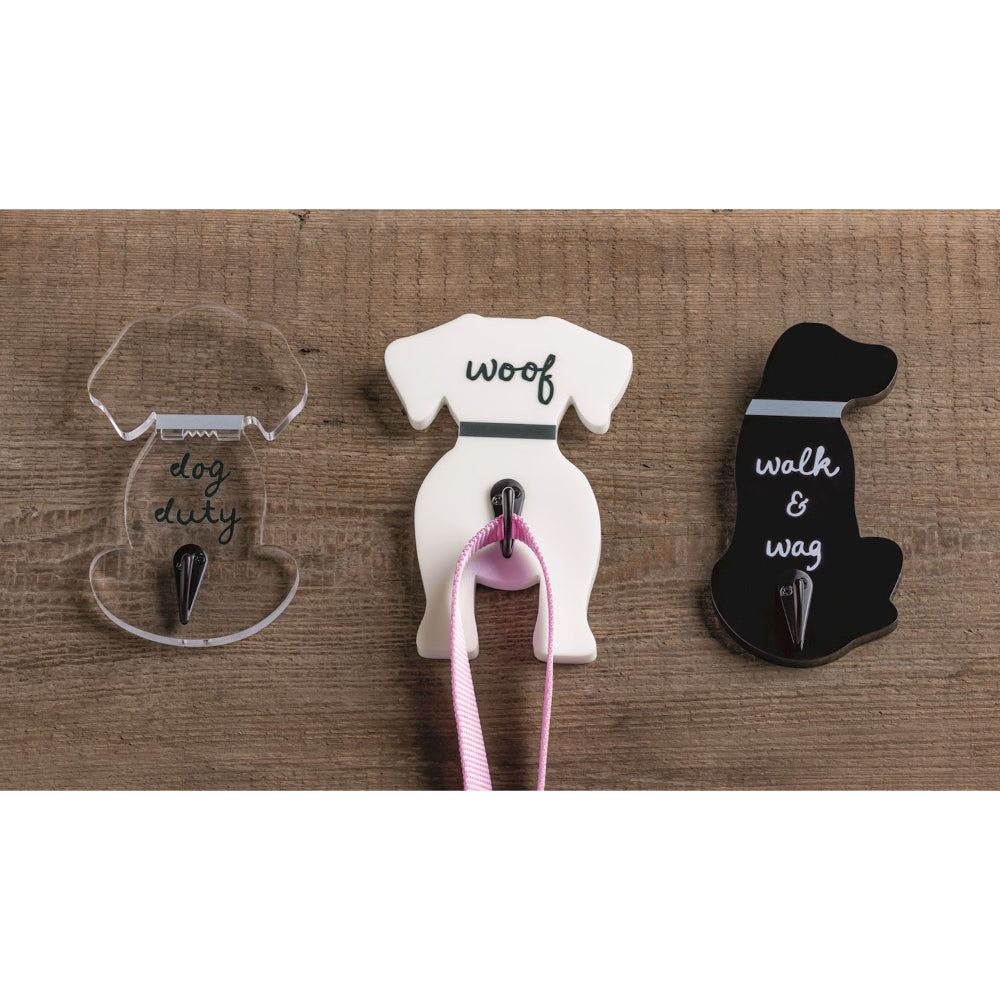 Mud Pie Acrylic Dog Hooks