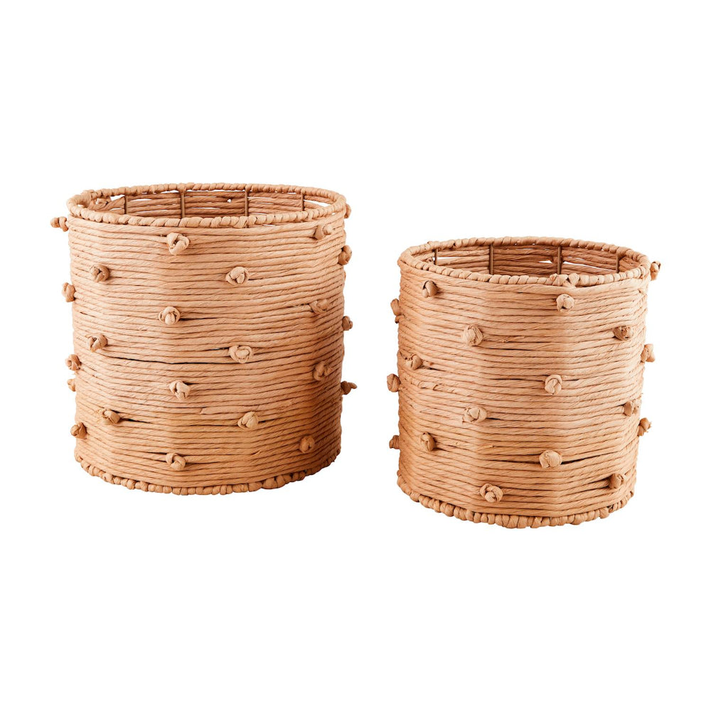 Mud Pie Natural Knot Rope Basket
