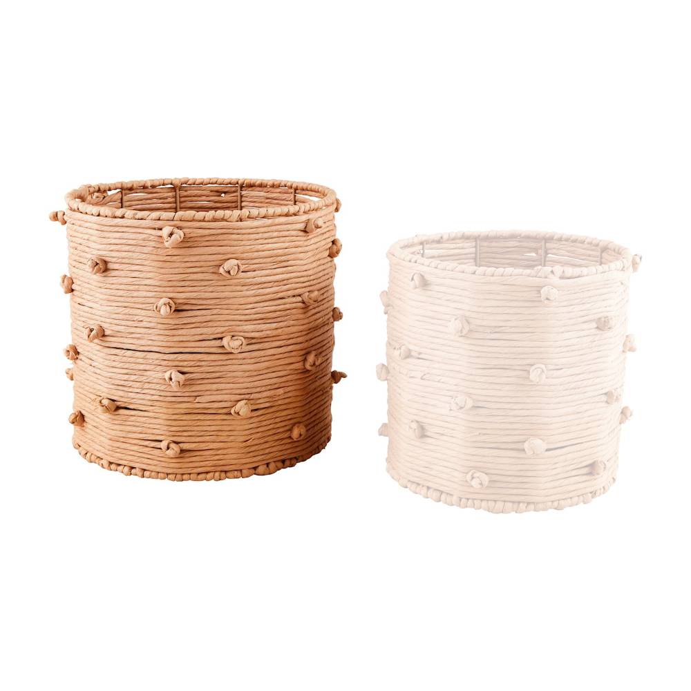 Mud Pie Natural Knot Rope Basket