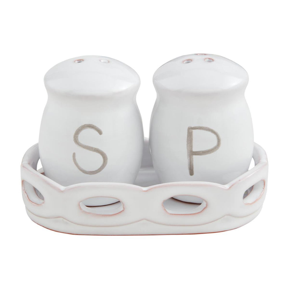 Mud Pie Happy Salt and Pepper Set