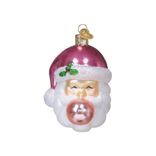Old World Christmas Bubblegum Papa Noel Ornament