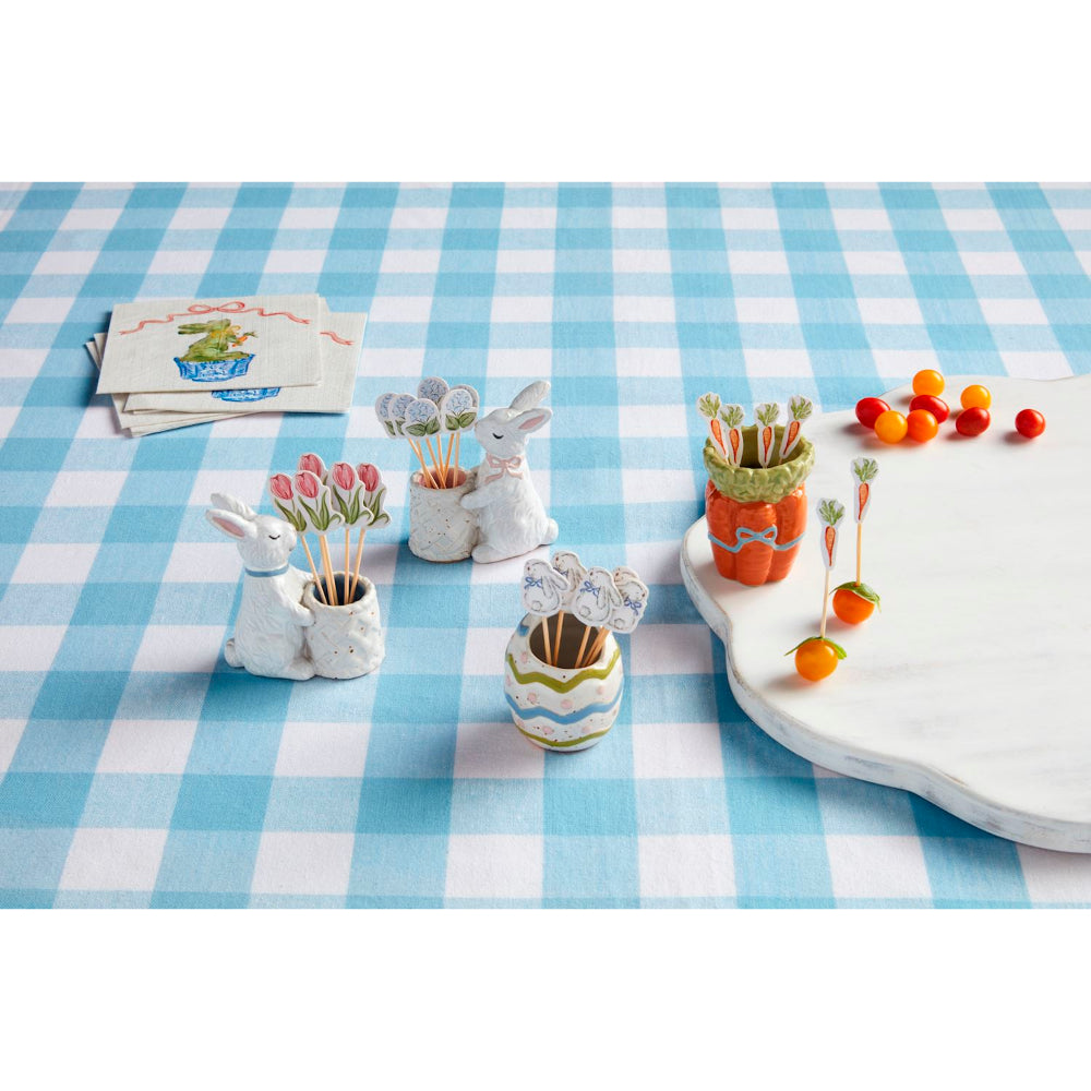 Mud Pie Easter Toothpick Caddy Sets