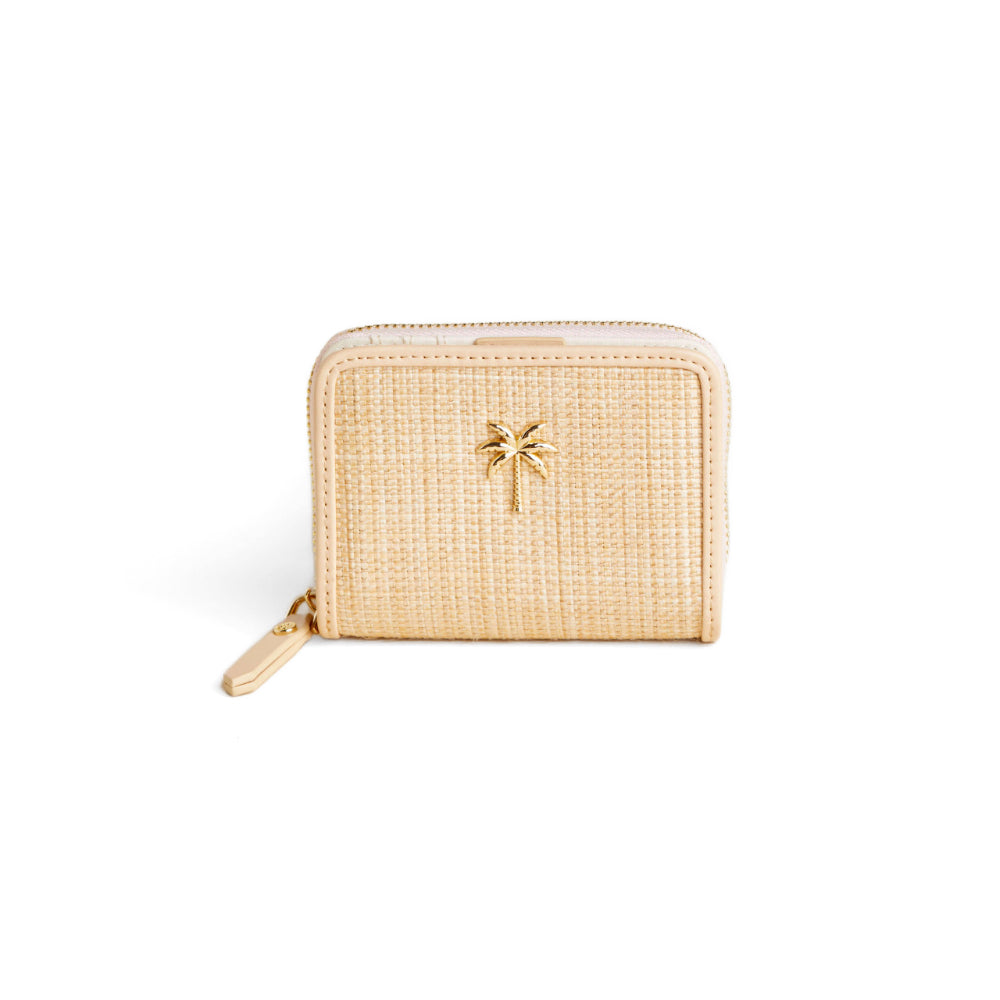 Spartina Mini Zip Wallet - Palm Tree