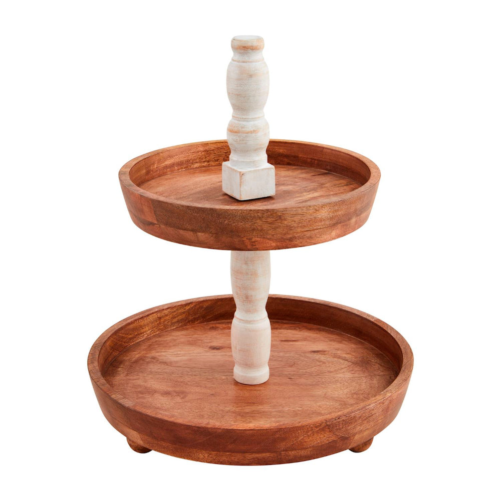 Mud Pie Baluster Tiered Server