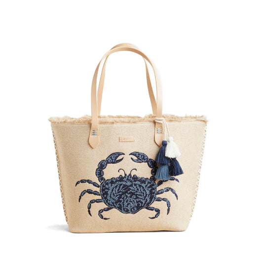 Spartina Fiesta Tote - Crab