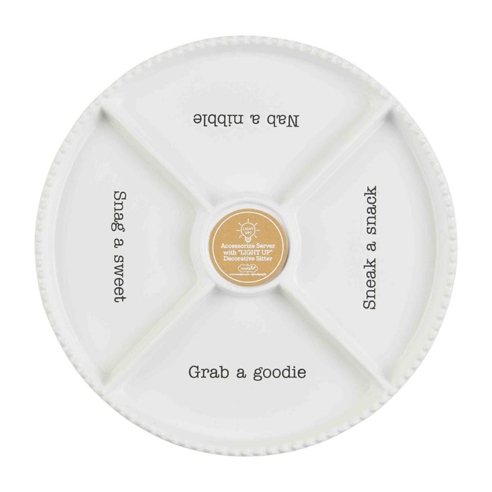 Mud Pie Snack Divided Tray