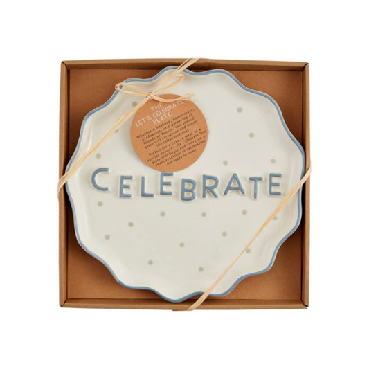 Mud Pie Celebrate Platter