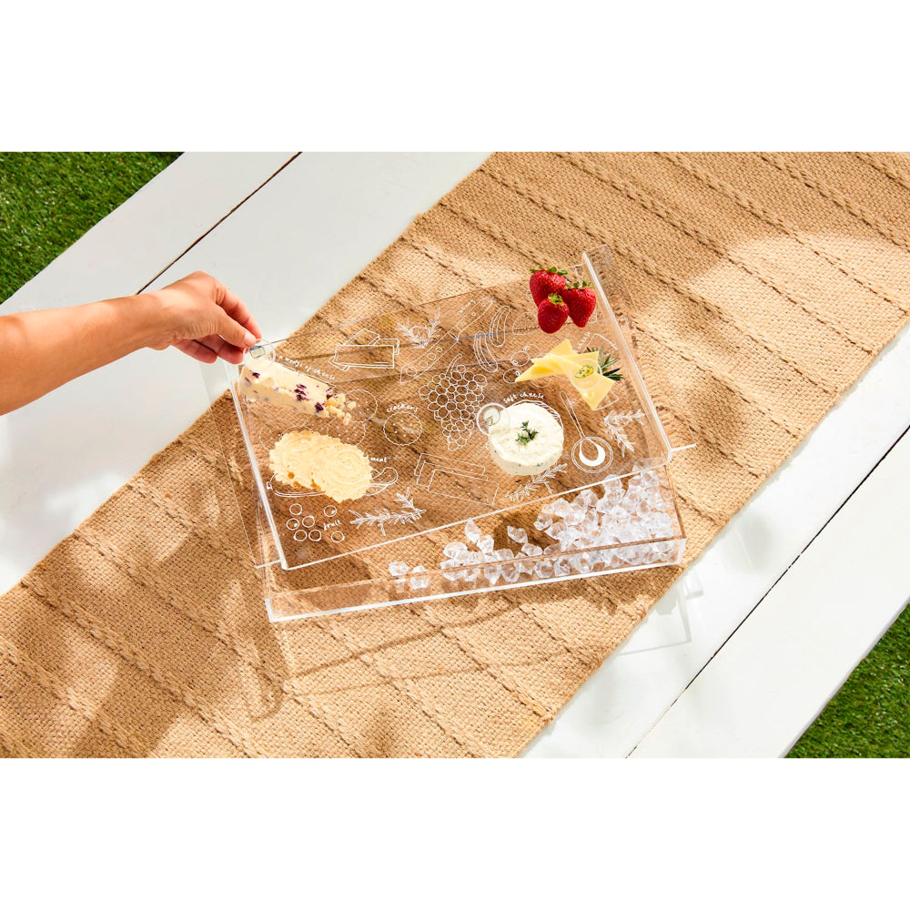 Mud Pie Charcuterie Chiller Tray Set