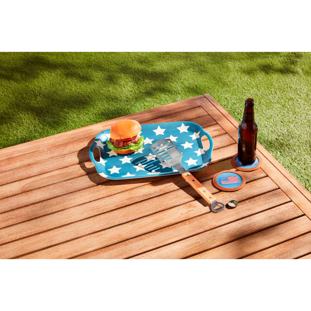 Mud Pie Americana Tray & Spatula Set