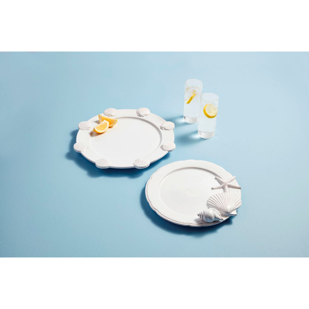 Mud Pie Shell Platter Set