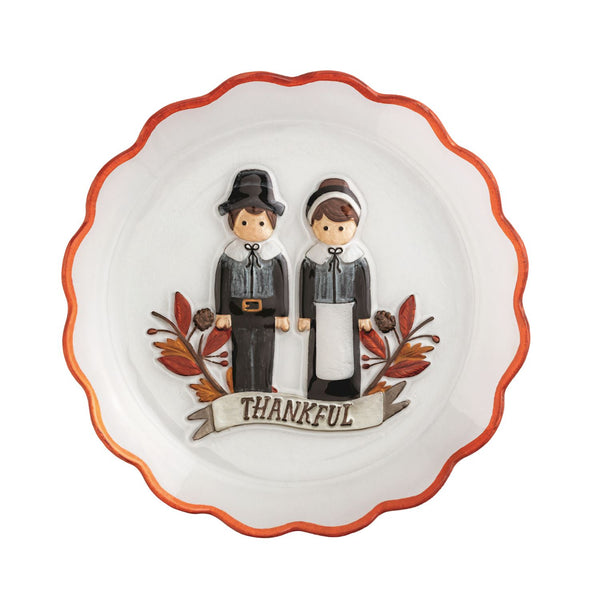 Mud Pie Pilgrim Glass Platter – Smyth Jewelers