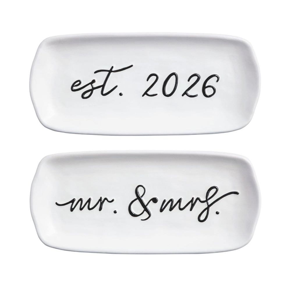 Mud Pie Mr. & Mrs. 2026 Everything Dishes