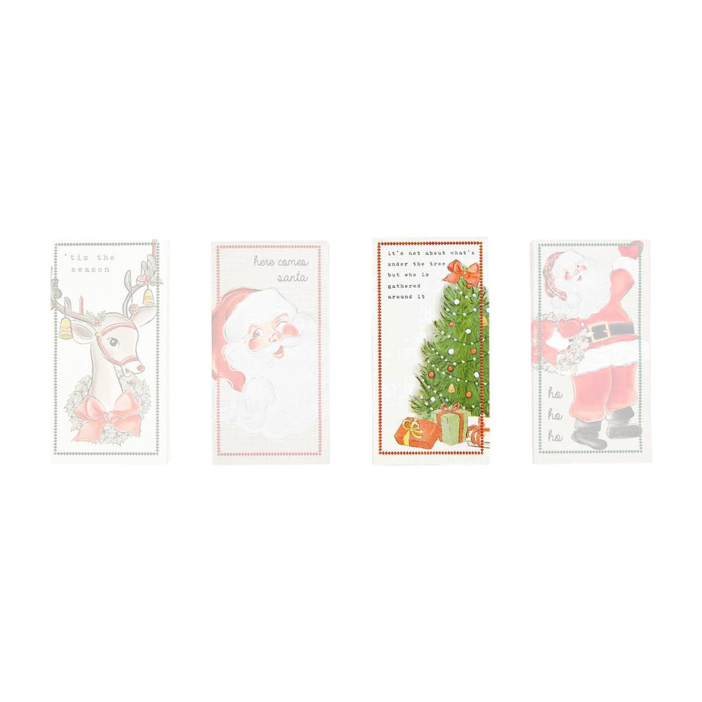 Mud Pie Christmas Guest Towel Set
