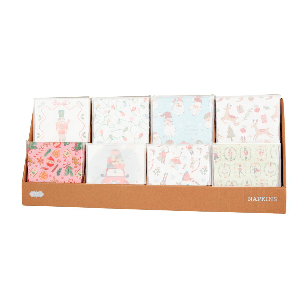 Mud Pie Christmas Cocktail Napkin Set