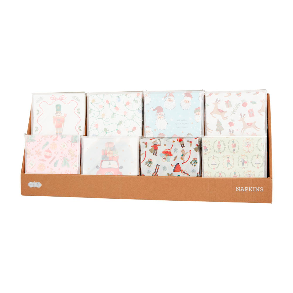Mud Pie Christmas Cocktail Napkin Set