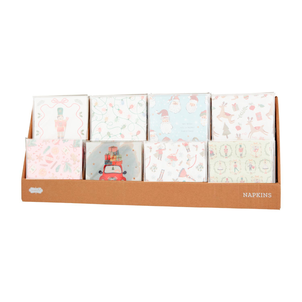 Mud Pie Christmas Cocktail Napkin Set