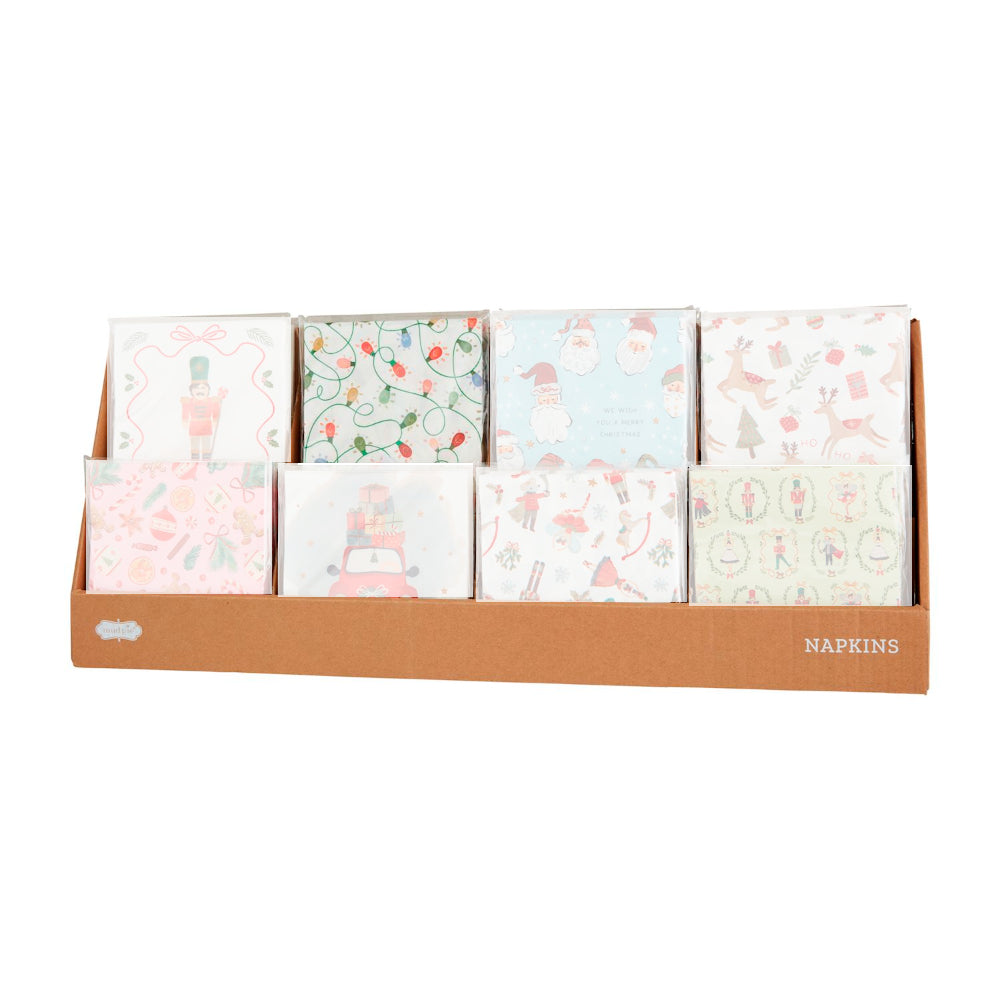Mud Pie Christmas Cocktail Napkin Set