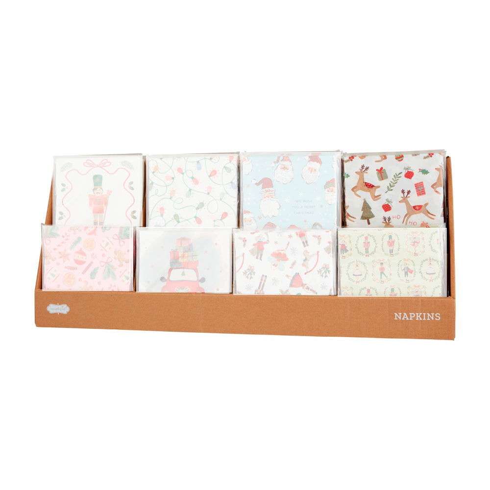 Mud Pie Christmas Cocktail Napkin Set