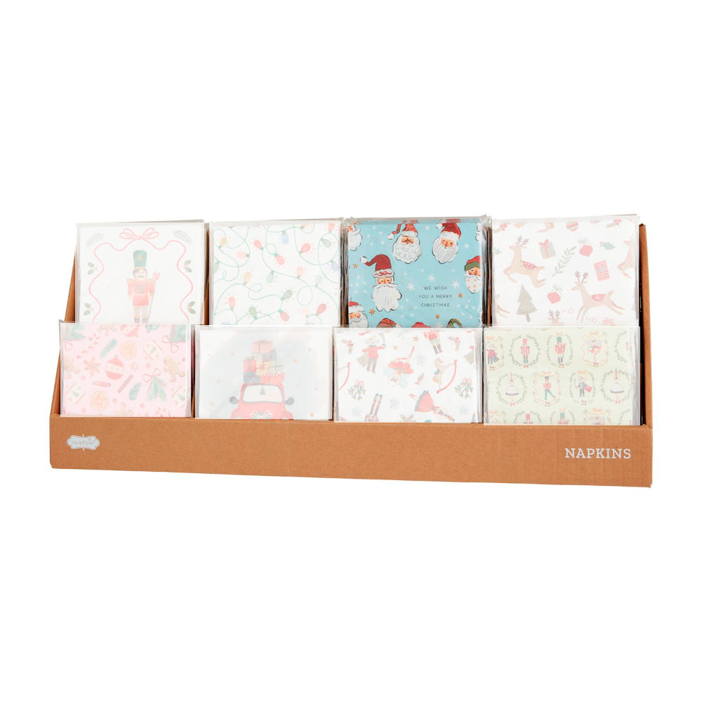 Mud Pie Christmas Cocktail Napkin Set
