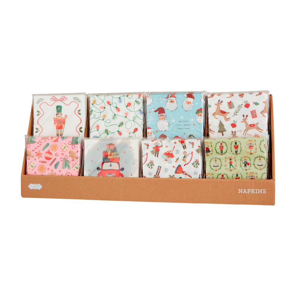 Mud Pie Christmas Cocktail Napkin Set