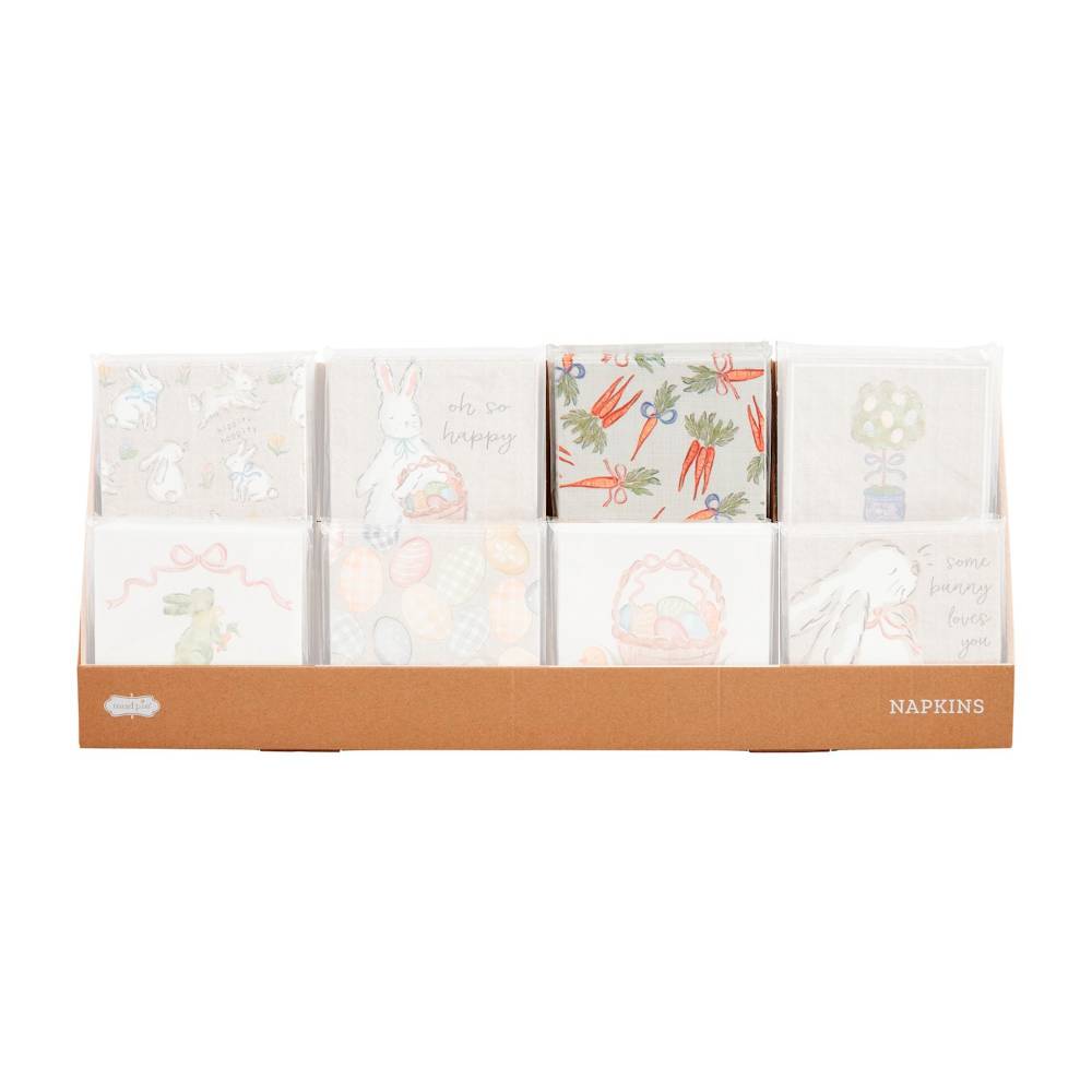 Mud Pie Easter Napkins - Assorted