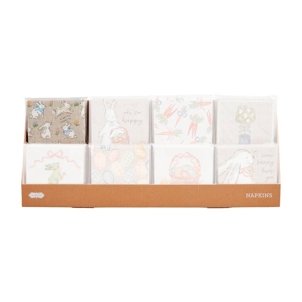 Mud Pie Easter Napkins - Assorted