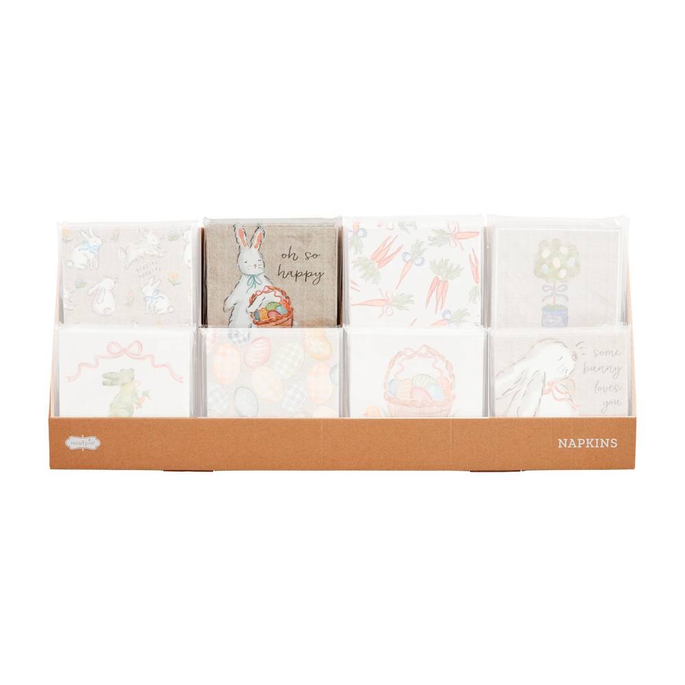 Mud Pie Easter Napkins - Assorted