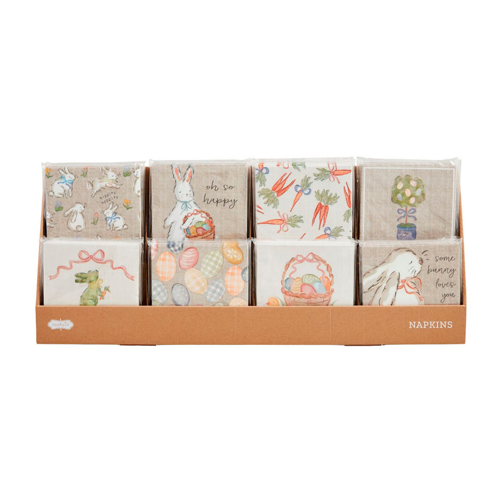Mud Pie Easter Napkins - Assorted