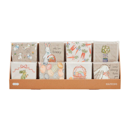 Mud Pie Easter Napkins - Assorted
