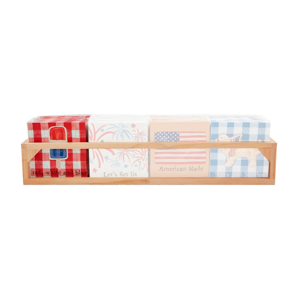 Mud Pie Americana Paper Napkins