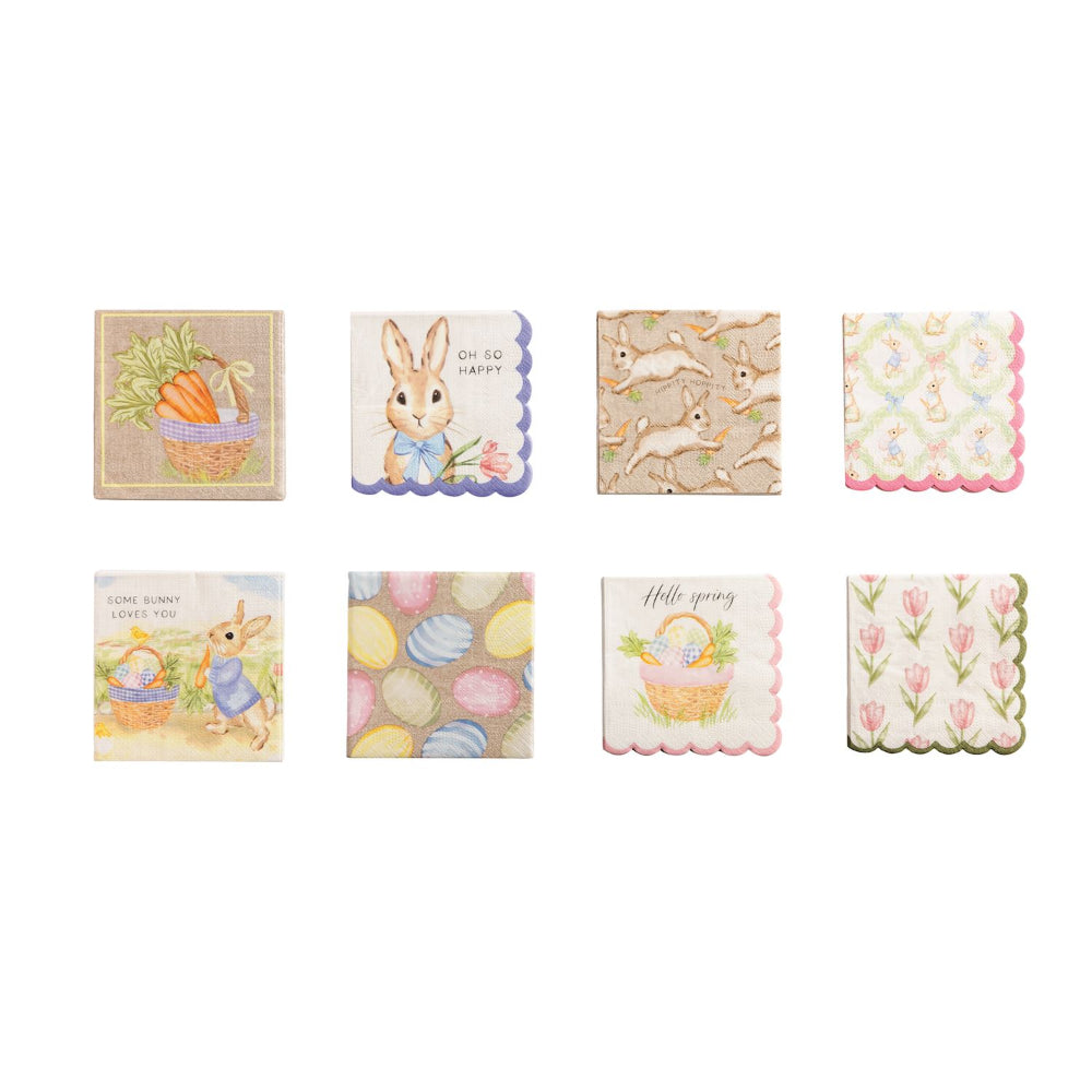 Mud Pie Easter Paper Napkin Sets