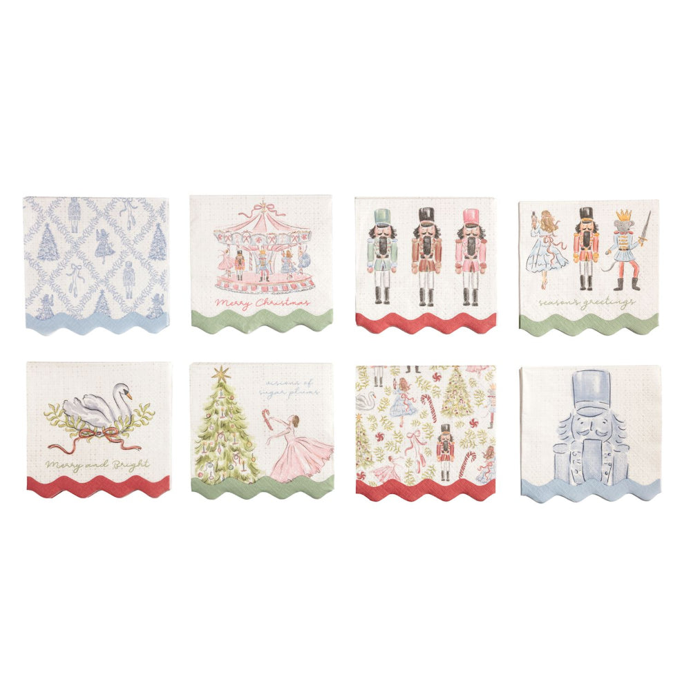 Mud Pie Nutcracker Napkin Sets