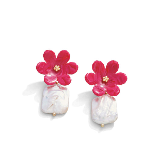 Spartina Blooming Pearl Earrings