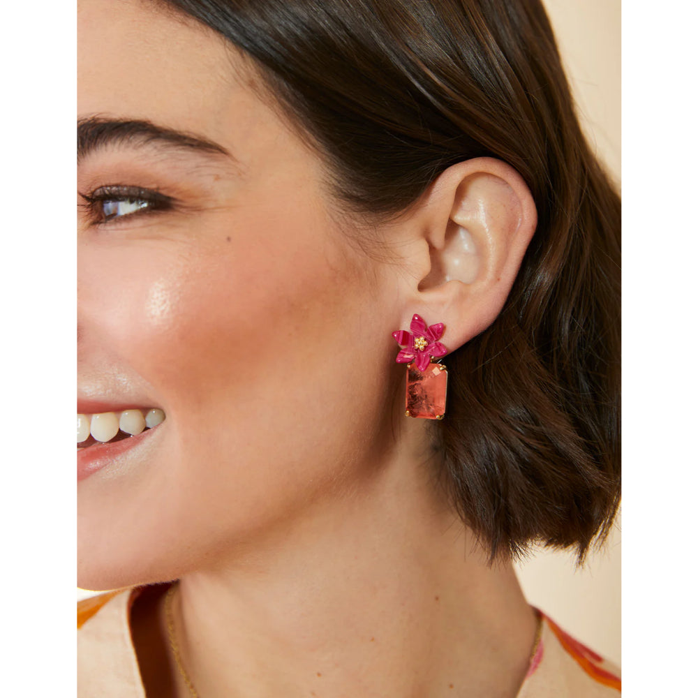 Spartina Blooming Gem Earrings