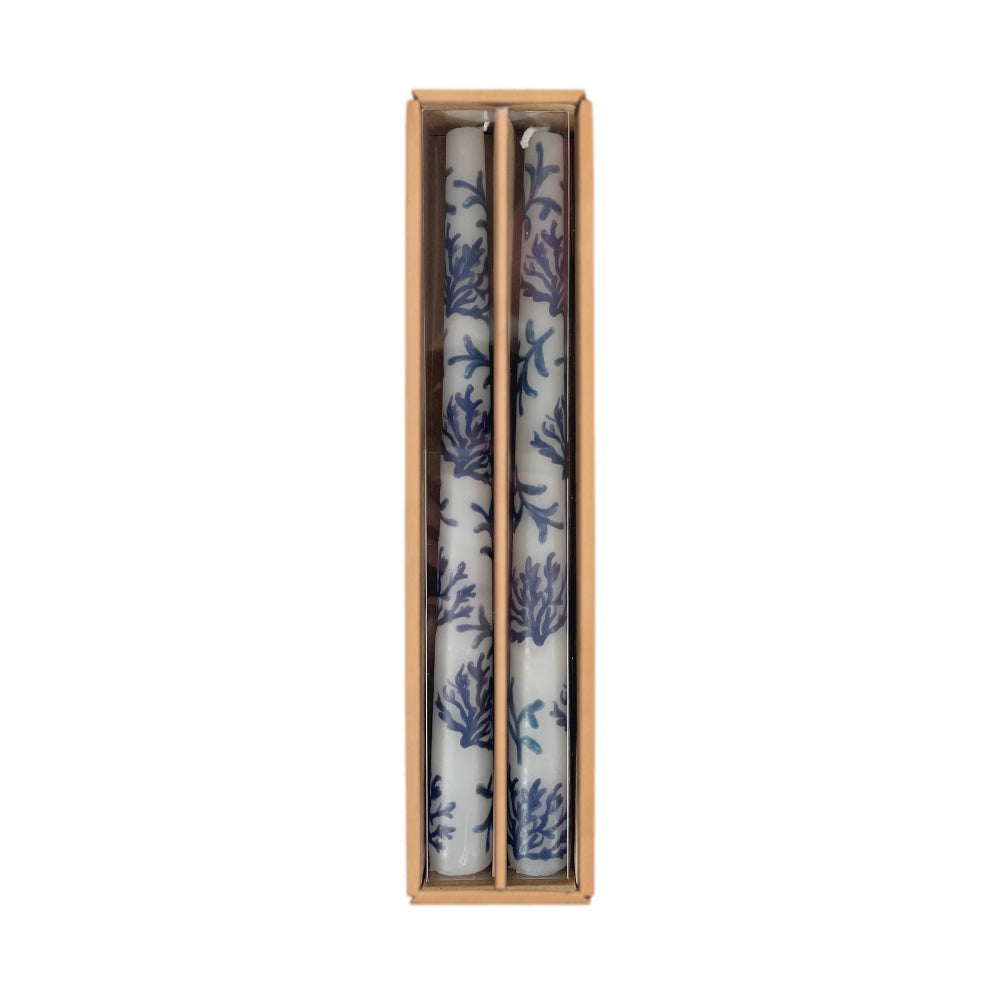 Mud Pie Sea Taper Candles - Set of 2
